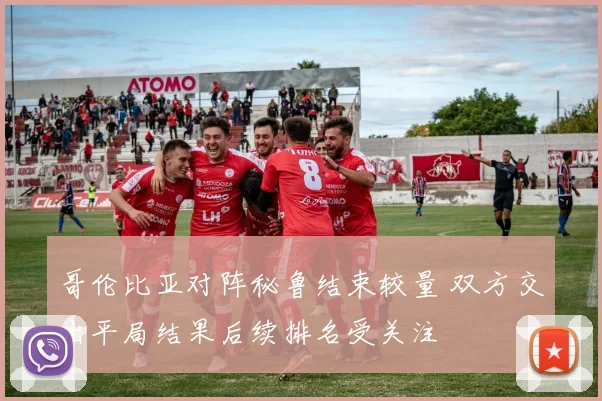 哥伦比亚对阵秘鲁结束较量 双方交出平局结果后续排名受关注